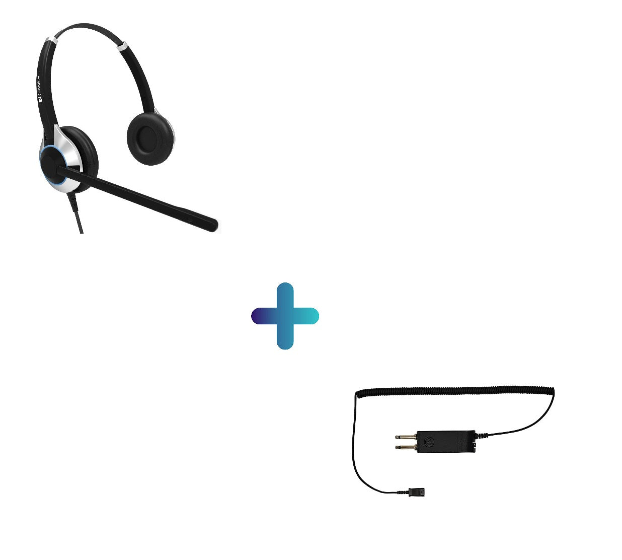 TruVoice JPL BL22+ Amplifier and HD550 Headset Bundle