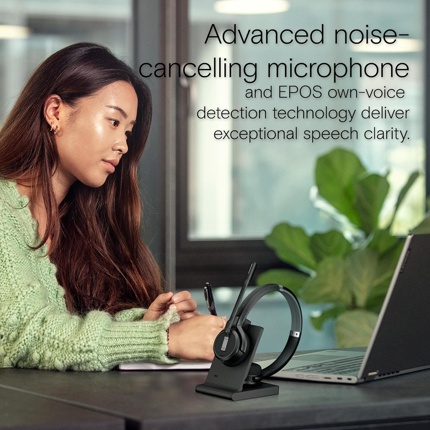 Epos IMPACT 5000 Go double Ear Wireless DECT Headset (MPN: 1001437)