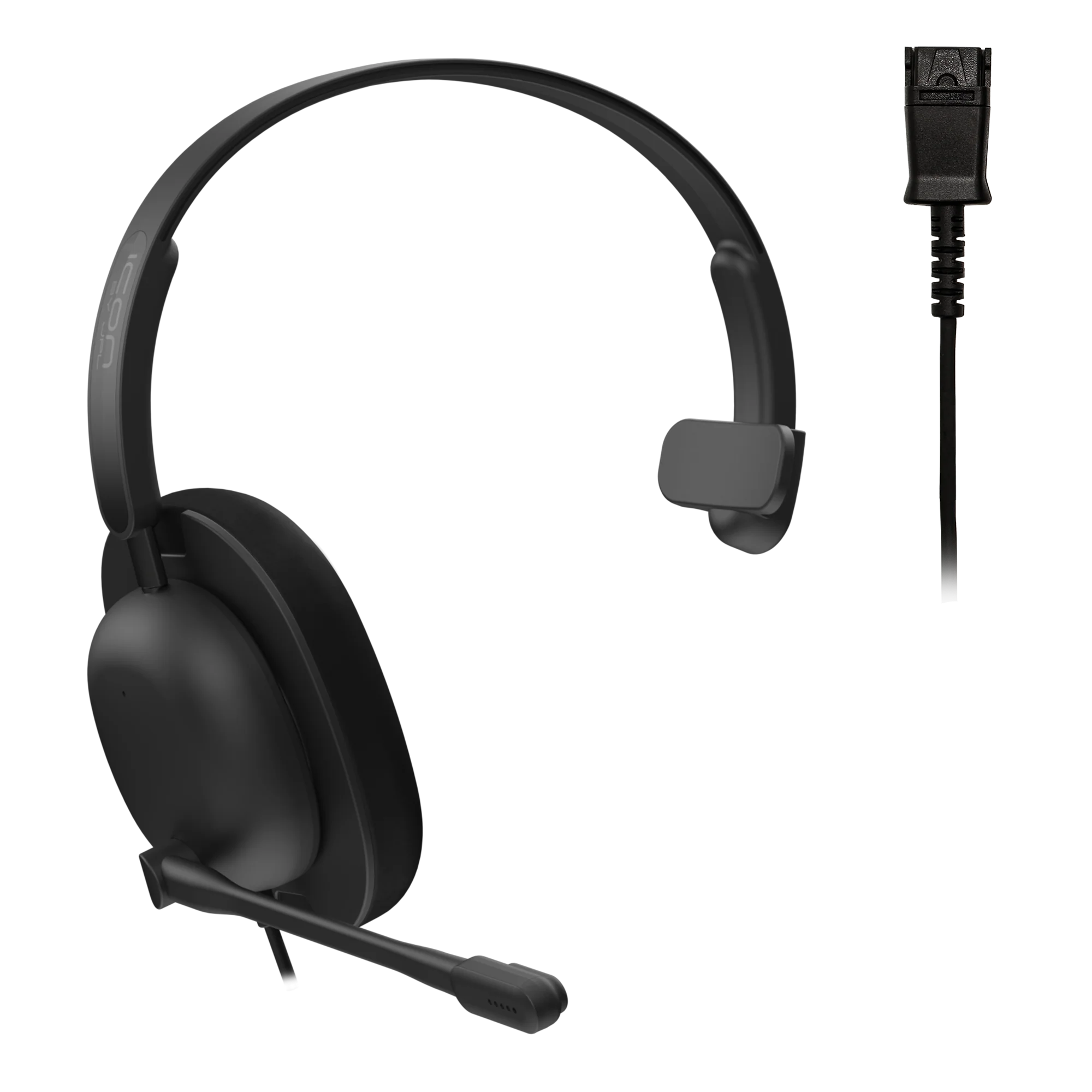JPL ICON 100-PMX Single Ear QD Headset With Extra Large Ear Cushion : MPN 575-438-017