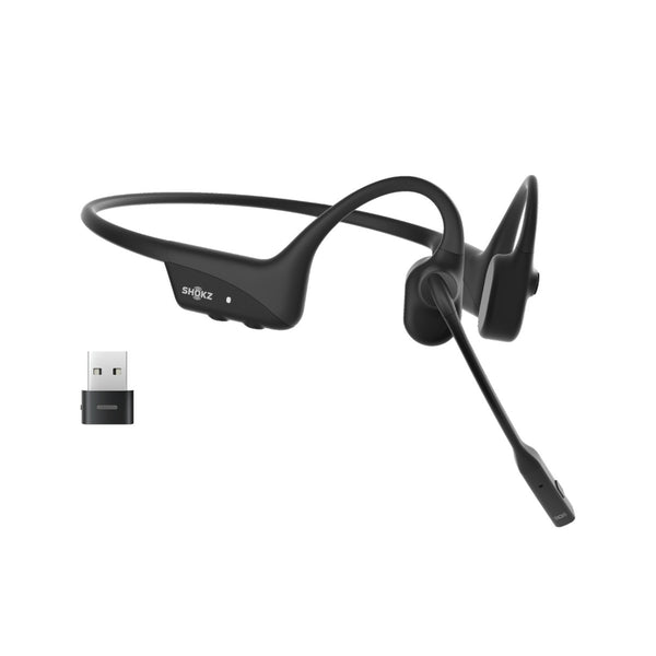 Shokz OpenComm2 UC Wireless Bone Conduction Headphones (USB-A)