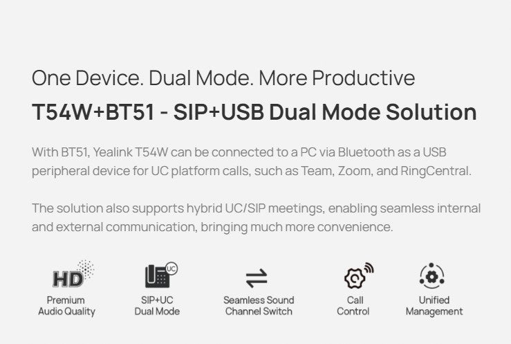 Yealink SIP-T54W 16- Line Smart Business Phone