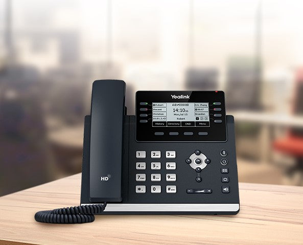 Yealink SIP-T43U 12- Line Unified Firmware Enhanced SIP Phone