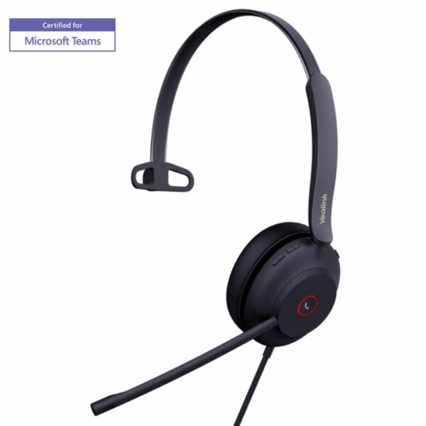 Yealink UH37 Teams Professional Mono Headset USB-A