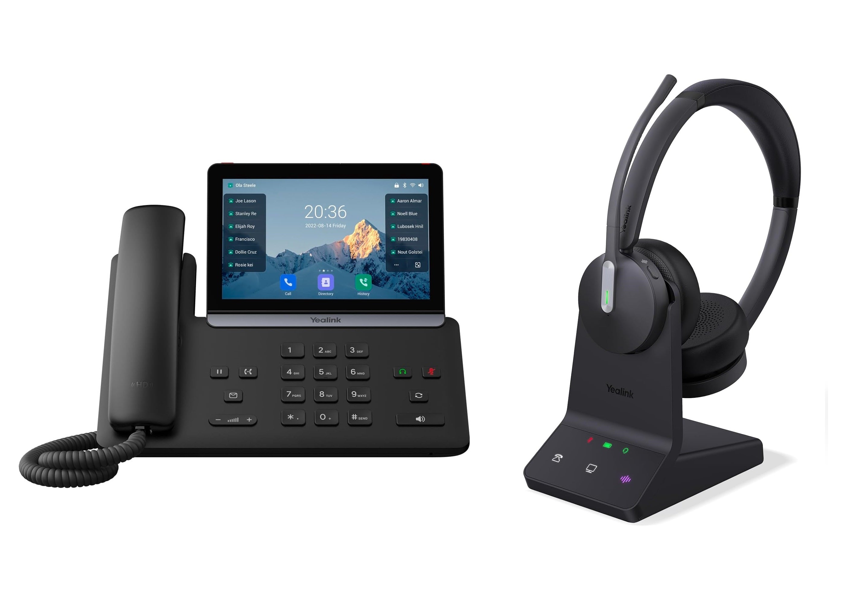 Yealink T88W Phone and WH64 Duo Dect Wireless Bundle