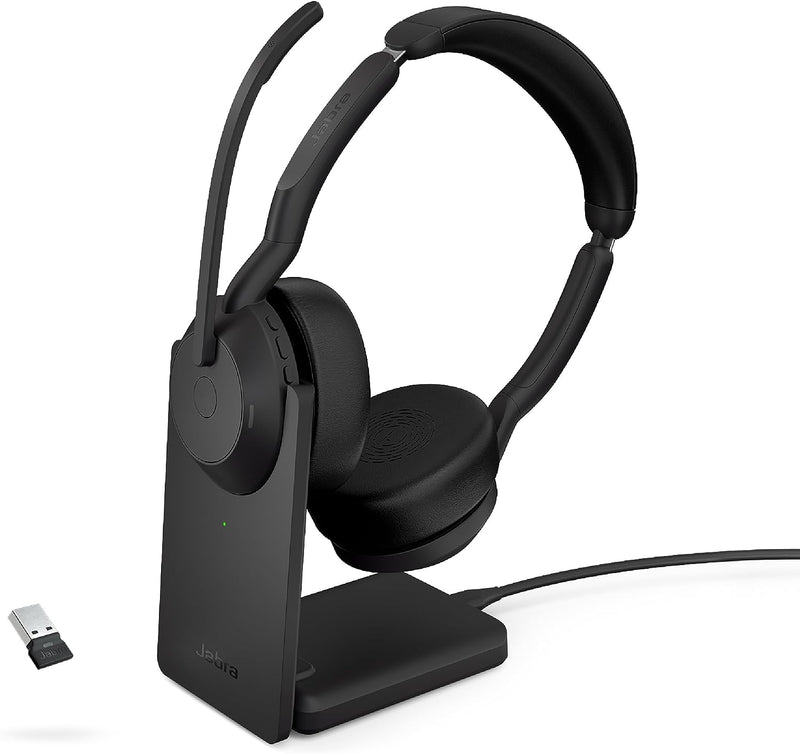 Jabra Evolve2 55 Duo USB-A With Charging Stand (UC)