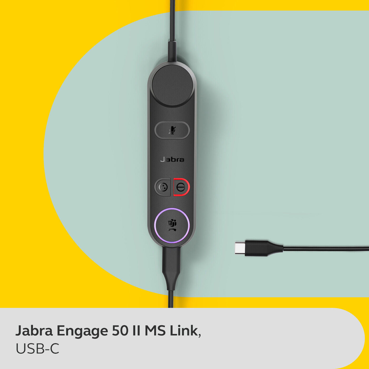 Jabra Engage 50 II Link USB-C (MS) - MPN: 50-2159
