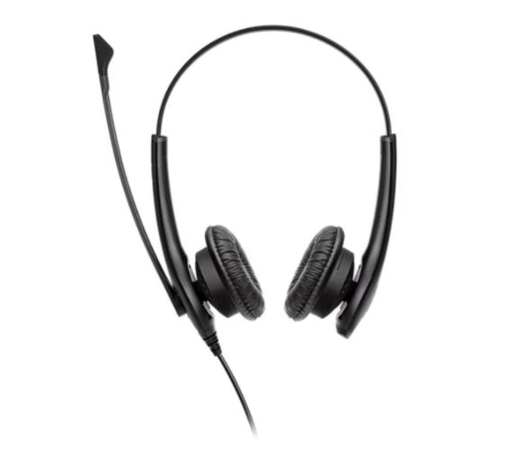 Jabra Biz 1100 EDU, Duo, USB-A, Education Headset, Noise Cancelling Microphone, Leatherette Ear Cushions
