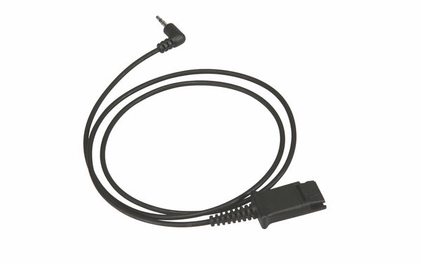 TruVoice QD to 2.5mm Plug Bottom cord - Straight