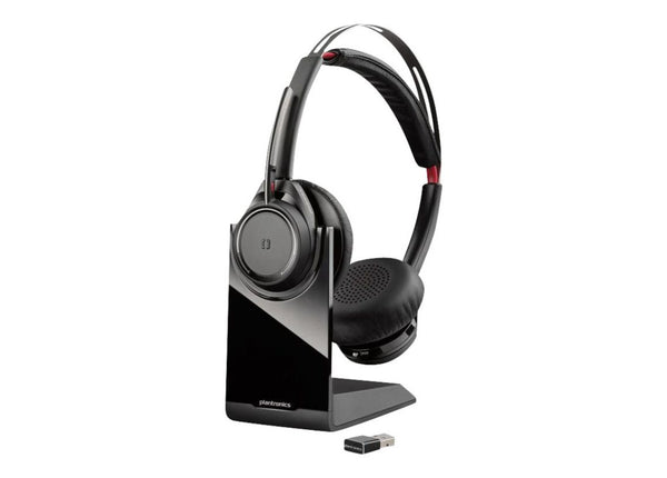 Poly Voyager B825 Focus UC Bluetooth Binaural Headset With Active Noise Canceling