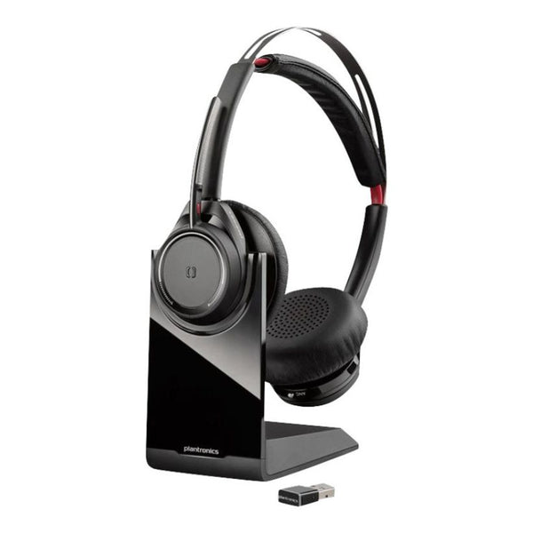 NC搭載ワイヤレスヘッドセット Poly Focus UC B825-M Poly Voyager B825 Focus UC Bluetooth Binaural Headset With Active Nois