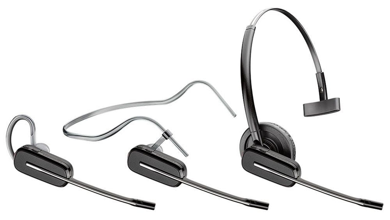 Poly Savi W8245 Office Wireless Convertible Headset with Unlimited Talk Time
