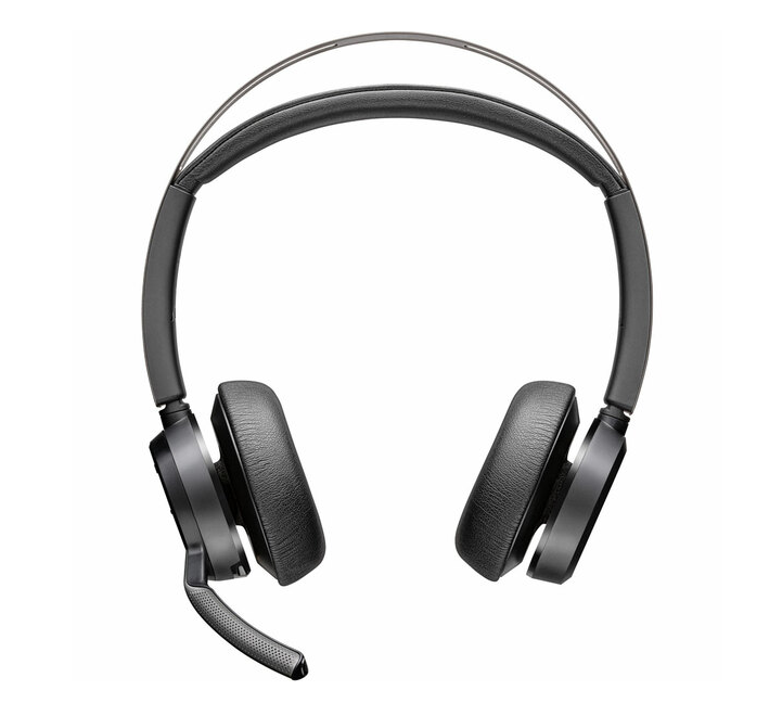 Poly Voyager Focus 2 UC, Stereo Bluetooth Headset with Charge Stand, USB-A