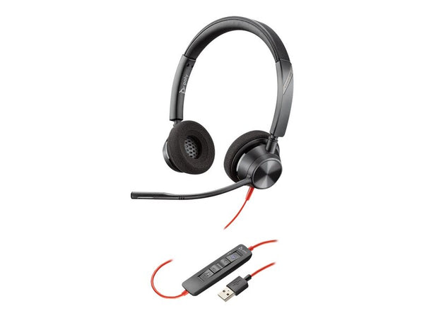 Poly Blackwire 3320 USB-A Duo Headset