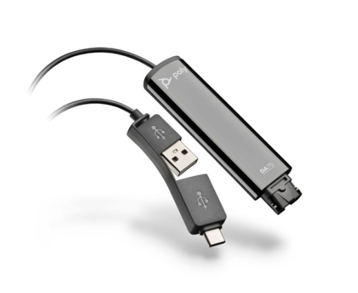 Poly DA75, USB To QD Smart Digital Headset Adaptor
