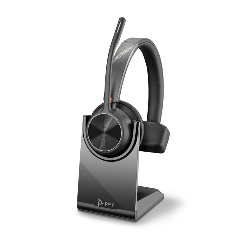 Poly Voyager 4310 Mono UC USB-A Wireless Headset with Stand