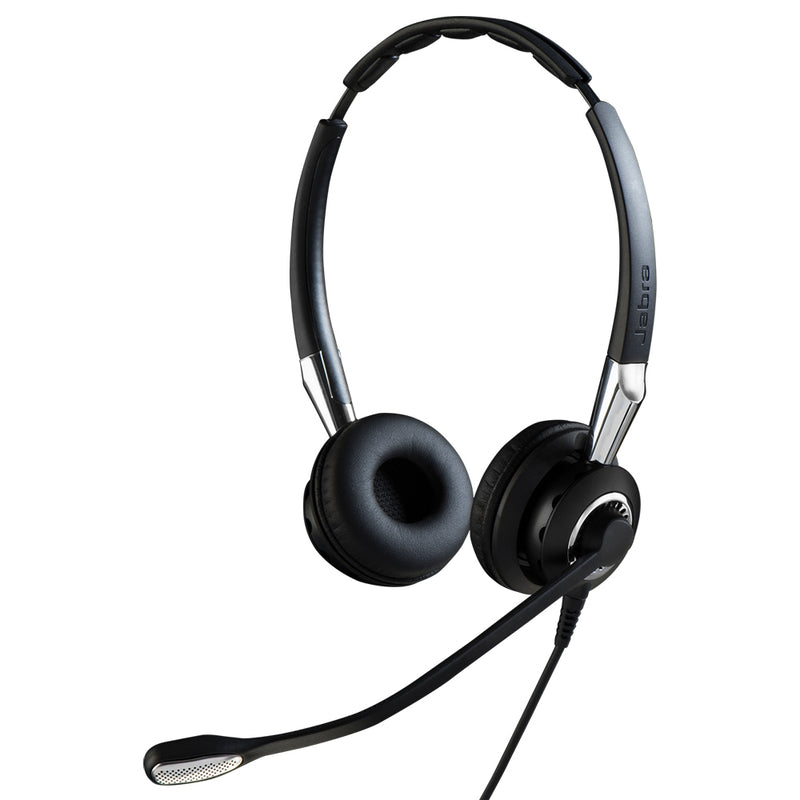 Jabra BIZ 2400 II Duo Wideband Headset with Noise-Cancelling Microphone
