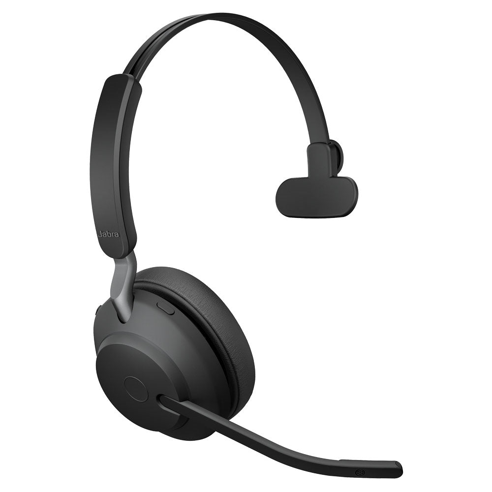 Jabra Evolve2 65 Wireless Headset Link380C UC Mono Black