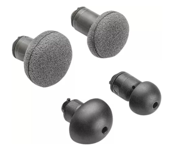 Poly Eartip For Tristar Headset, Pack Includes One Size Of Each Style, Four Eartips Total