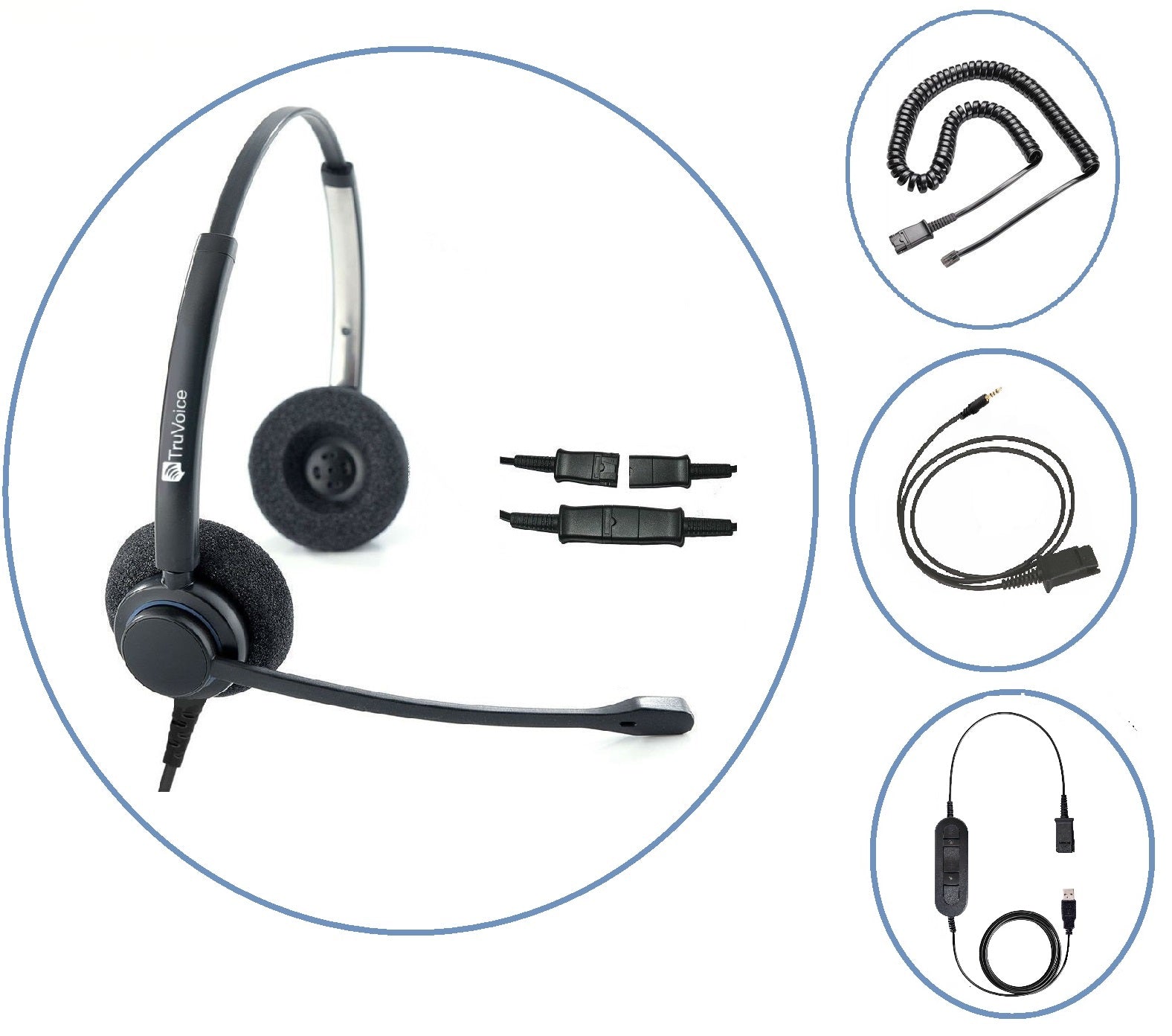 TruVoice HD-150 Headset (Homeworker Bundle)