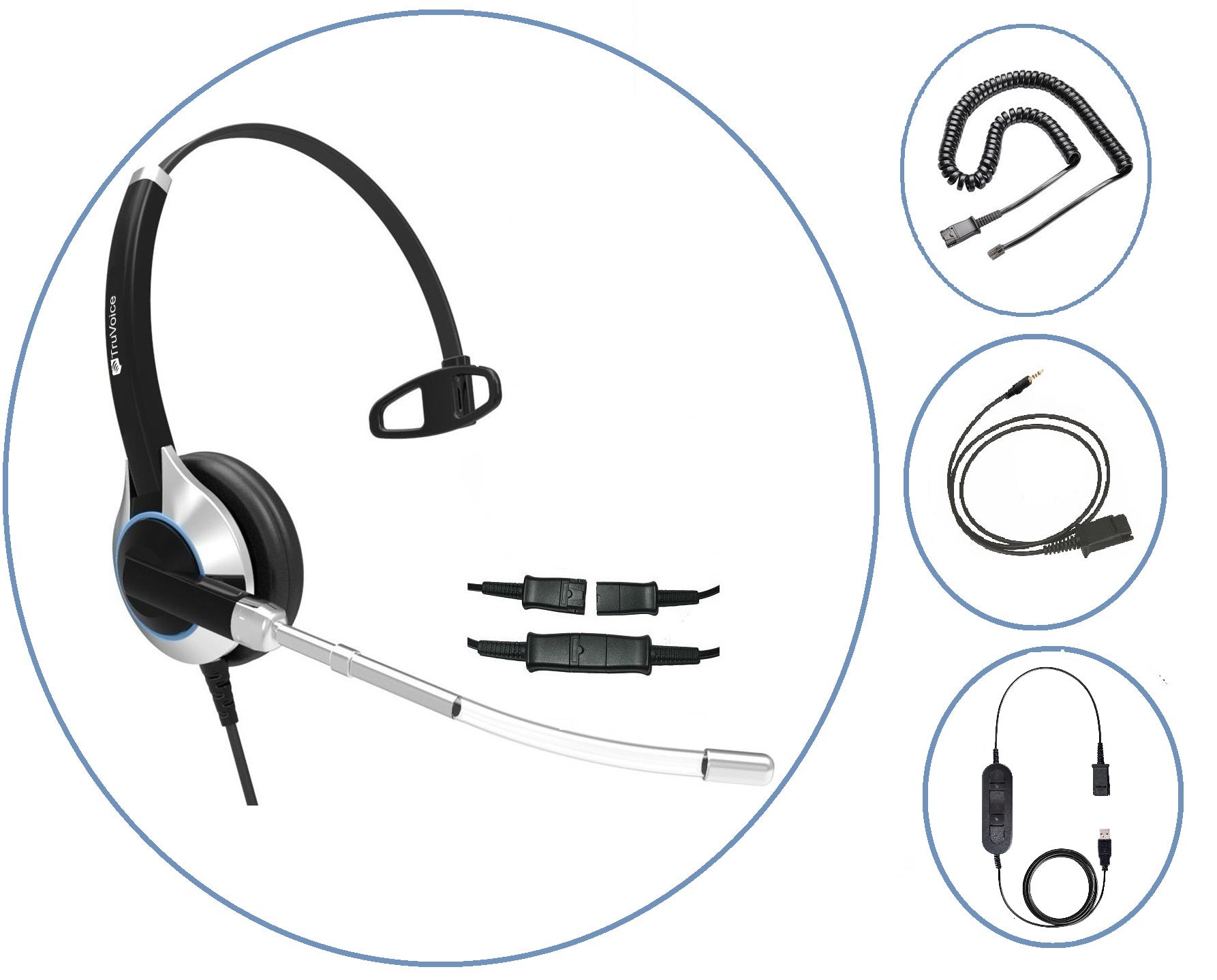 TruVoice HD-300 Headset (Homeworker Bundle)