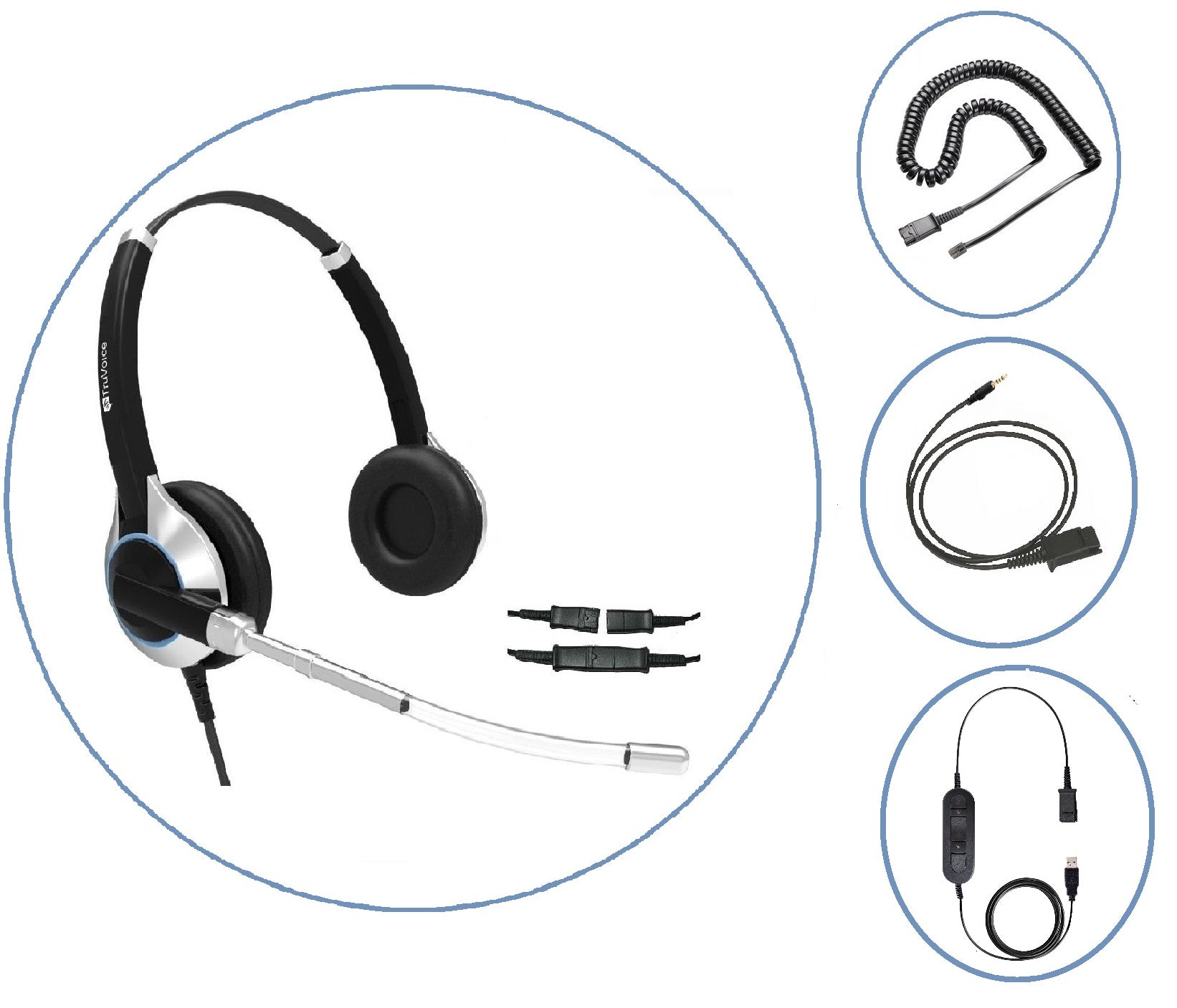 TruVoice HD-350 Headset (Homeworker Bundle)