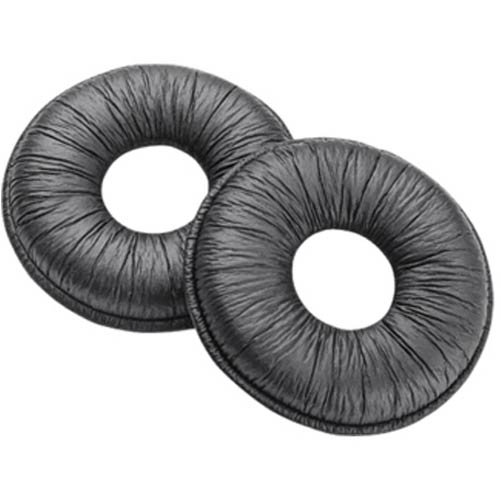 Poly / Plantronics Leatherette Ear Cushion - Qty 2 Blackwire 620,Supra Plus