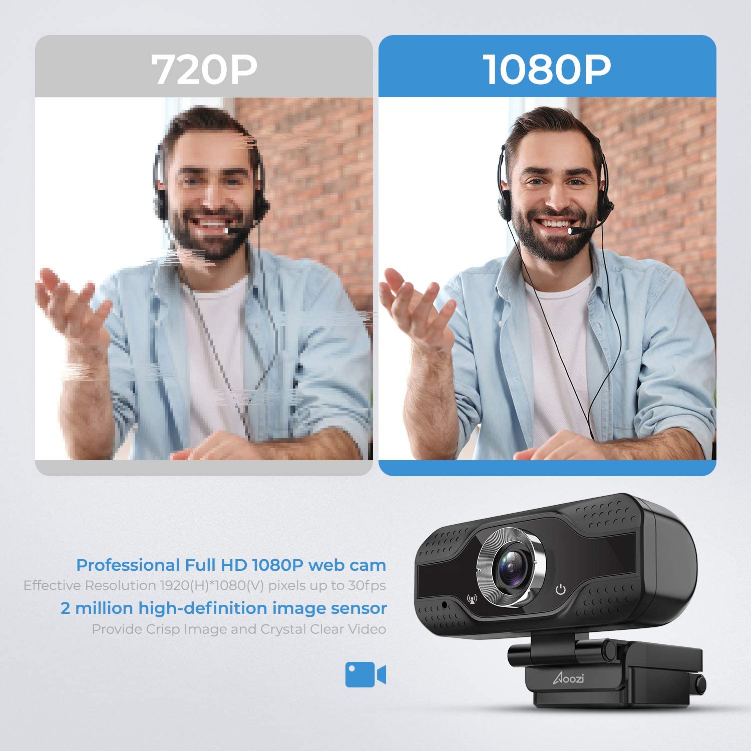 TruVoice W830 HD Webcam (1080p)