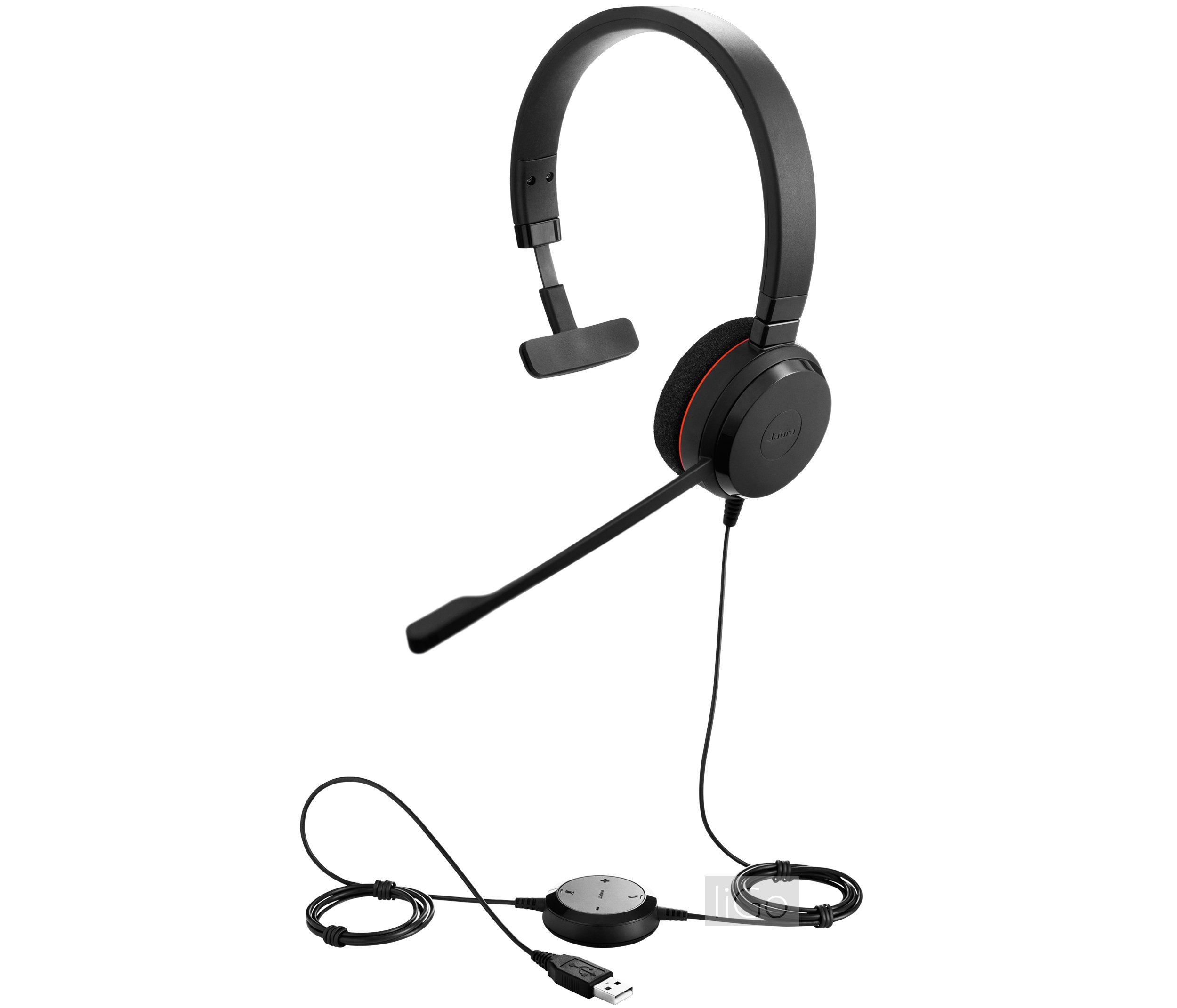 Jabra Evolve 20 Mono USB Headset (MS Lync Optimised) - 4993-823-109