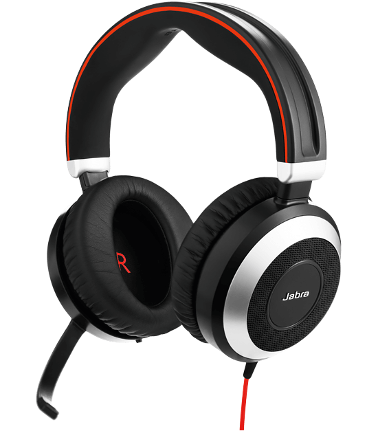 Jabra Evolve 80 Duo USB Headset (UC Optimised)