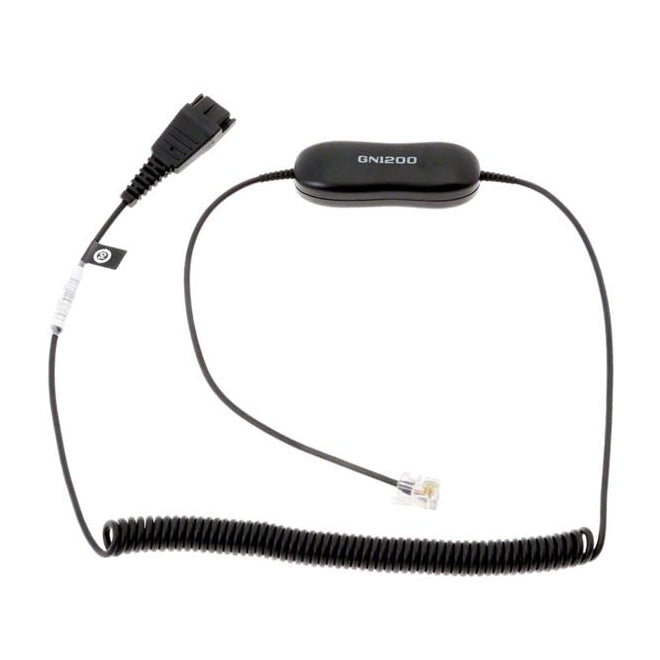 Jabra GN 1200 Smart Cord - 2.0M Coiled