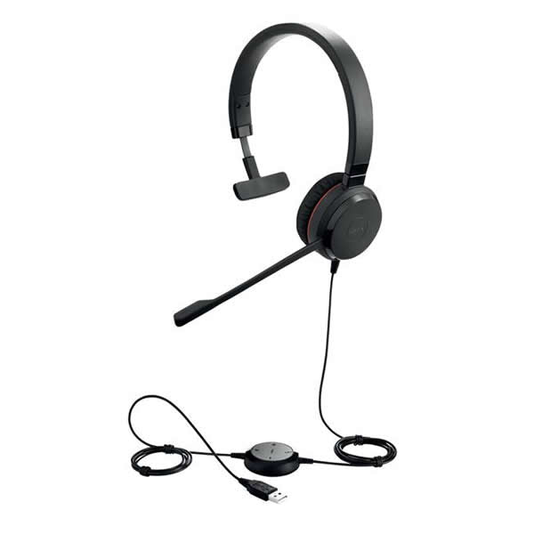 Jabra Evolve 30 II USB Mono Headset (MS Lync Optimised)