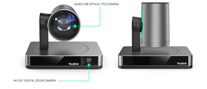 Yealink UVC86 Dual-Eye 4K Camera for Medium and Large Rooms