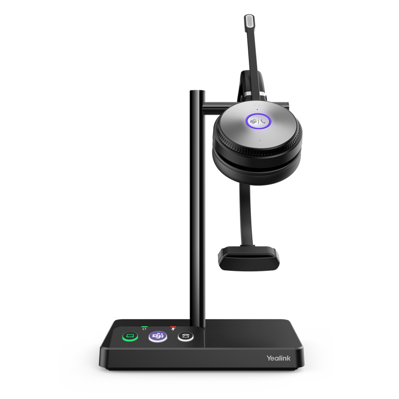 Yealink WH62 Mono DECT Wireless Headset for Microsoft Teams