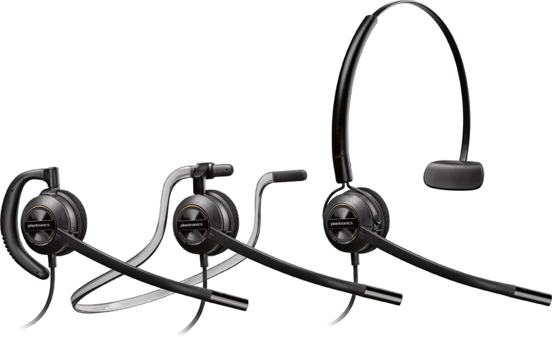 Plantronics EncorePro HW545 Noise Cancelling Monaural 3-in-1 USB-A Headset