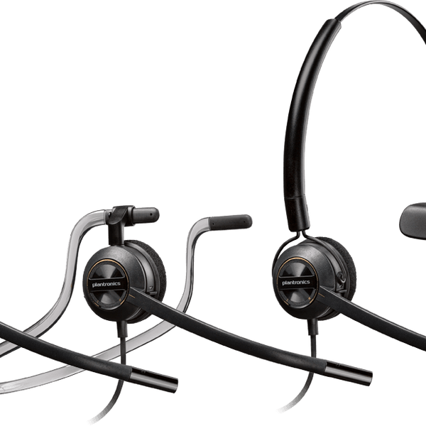 Poly Encore Pro HW540 Monaural Noise Cancelling 3-in-1 Convertible Hea