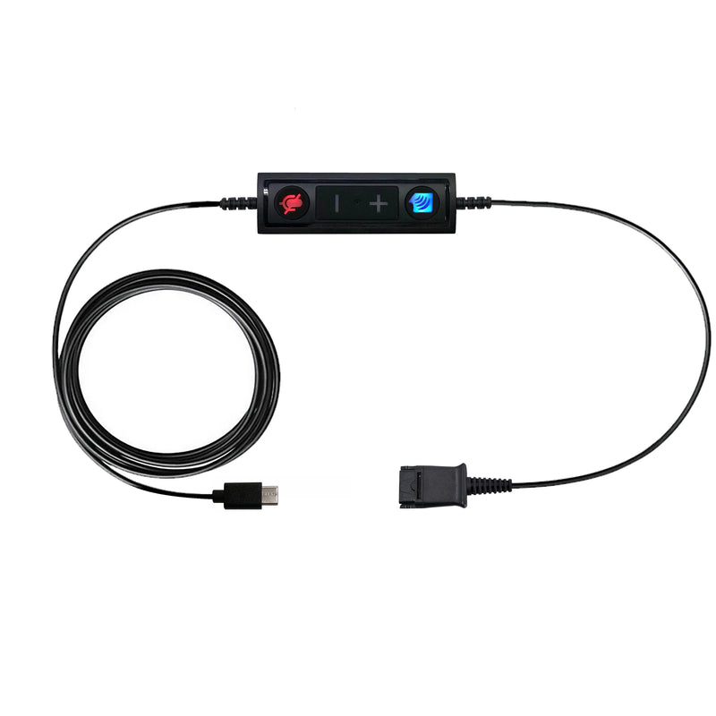 Pind Vis stedet Karu TruVoice QD to USB Connection Cable (with volume control and mute)
