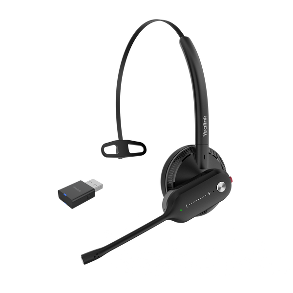 Yealink WH63 Portable UC Convertible Headset With USB-A Dongle